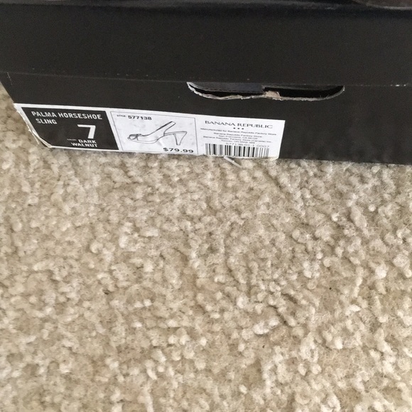 Banana Republic Palma Horseshoe Sling Pump - Picture 7 of 7